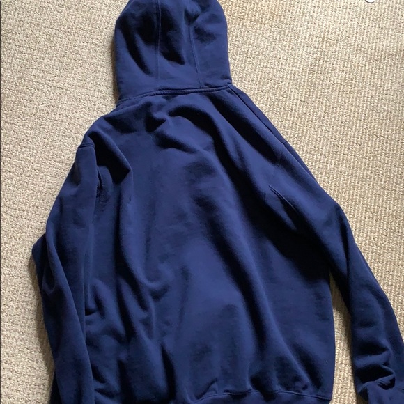 New England Patriots Hooded Sweatshirt Medium - Picture 3 of 5